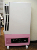 オゾン燻蒸機(IHI ハリマ空気清浄機)を常時運転